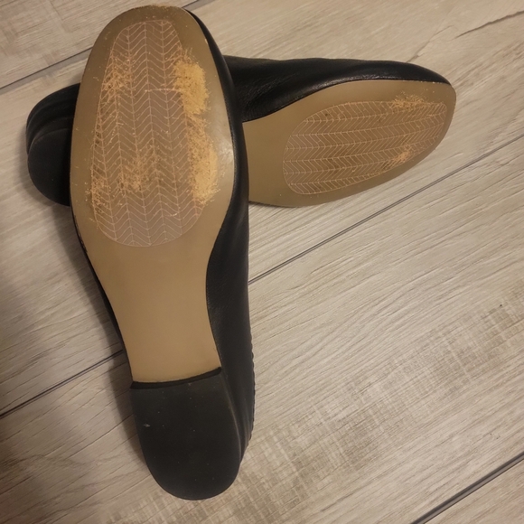 Womens Naked Feet Black Leather Slip-On Fondo Mule. Size 7 - Picture 5 of 7